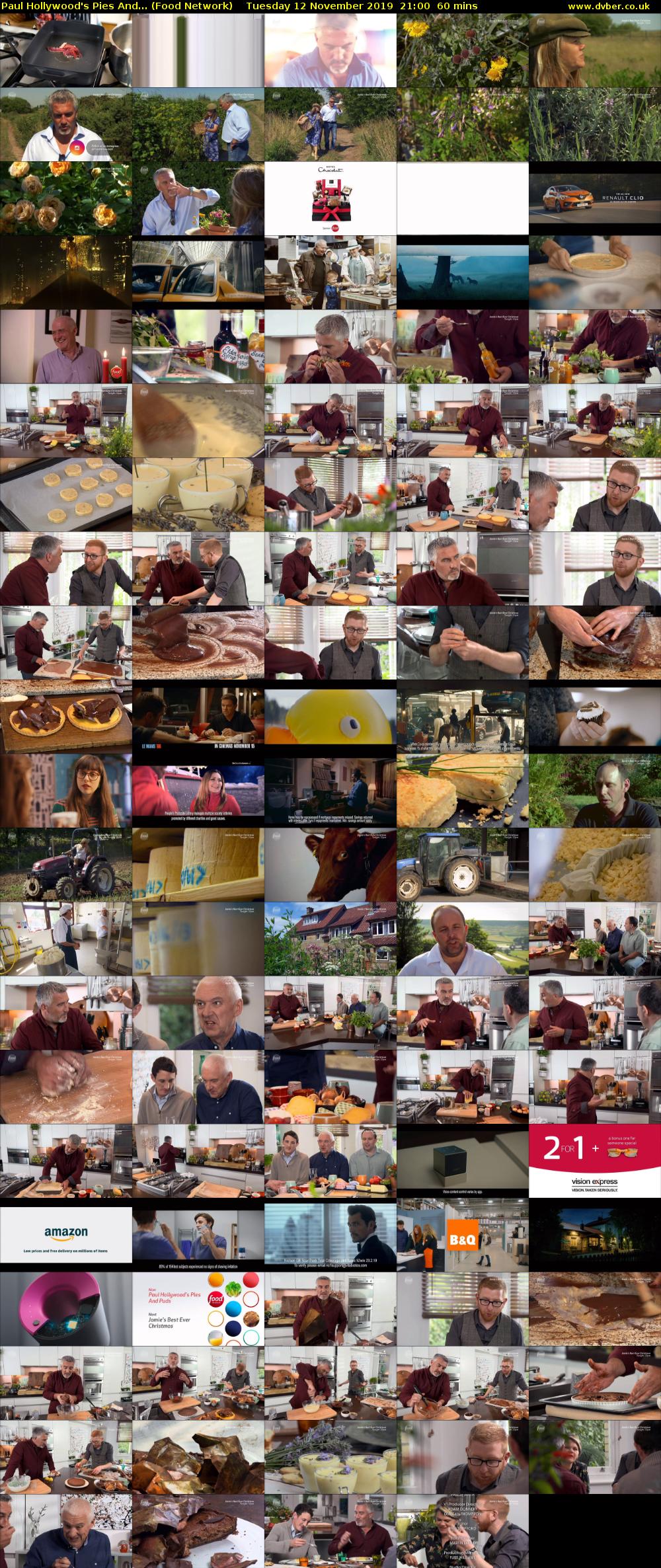 Paul Hollywood's Pies And... (Food Network) Tuesday 12 November 2019 21:00 - 22:00