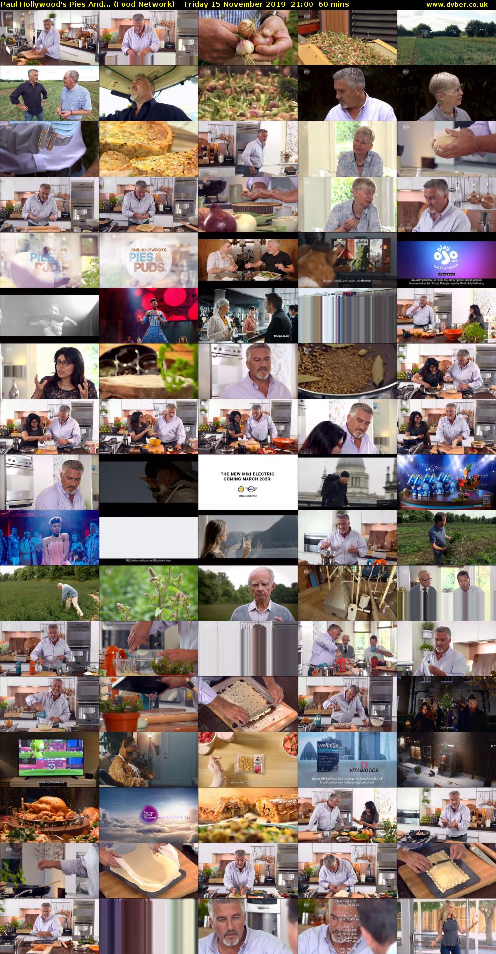 Paul Hollywood's Pies And... (Food Network) Friday 15 November 2019 21:00 - 22:00