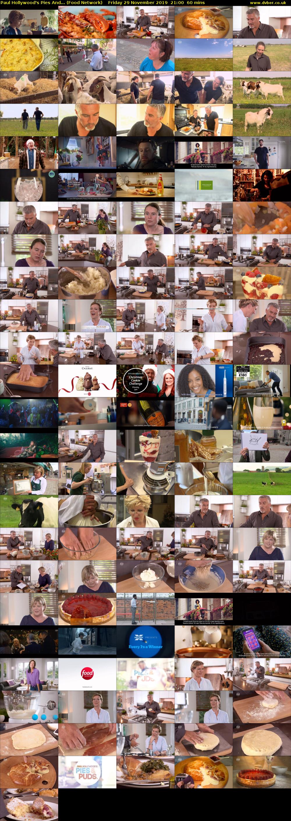 Paul Hollywood's Pies And... (Food Network) Friday 29 November 2019 21:00 - 22:00