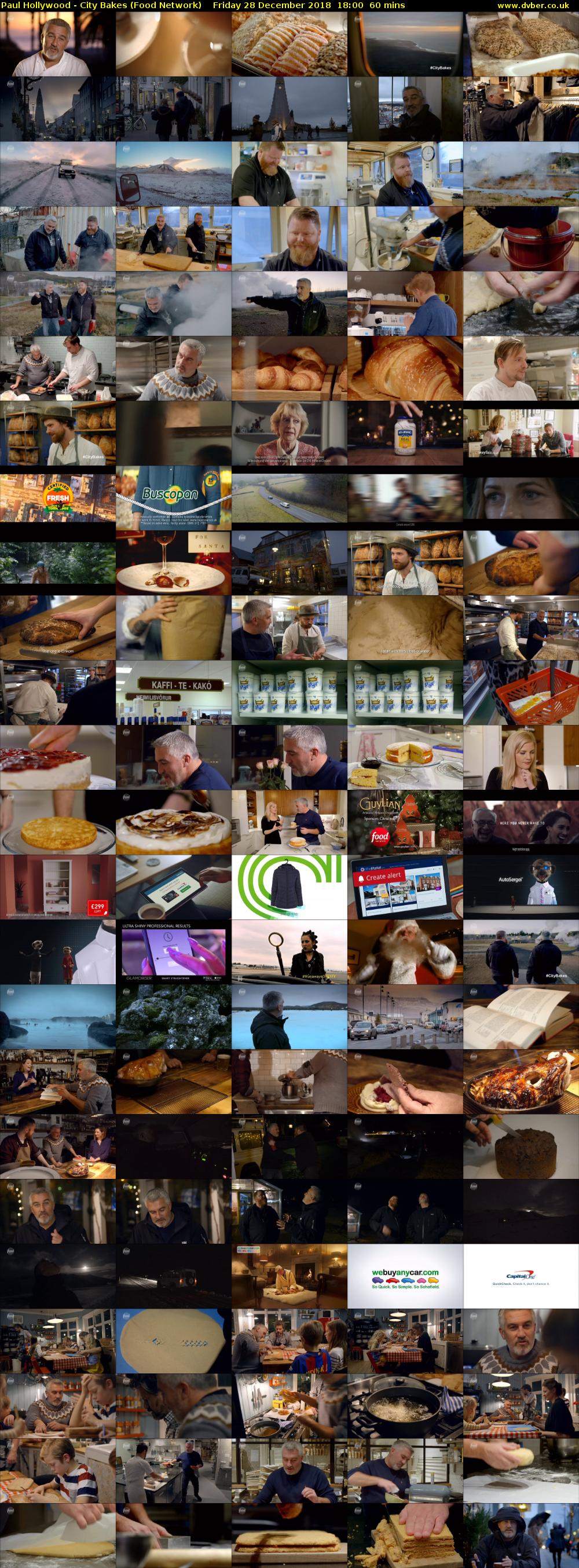 Paul Hollywood - City Bakes (Food Network) Friday 28 December 2018 18:00 - 19:00