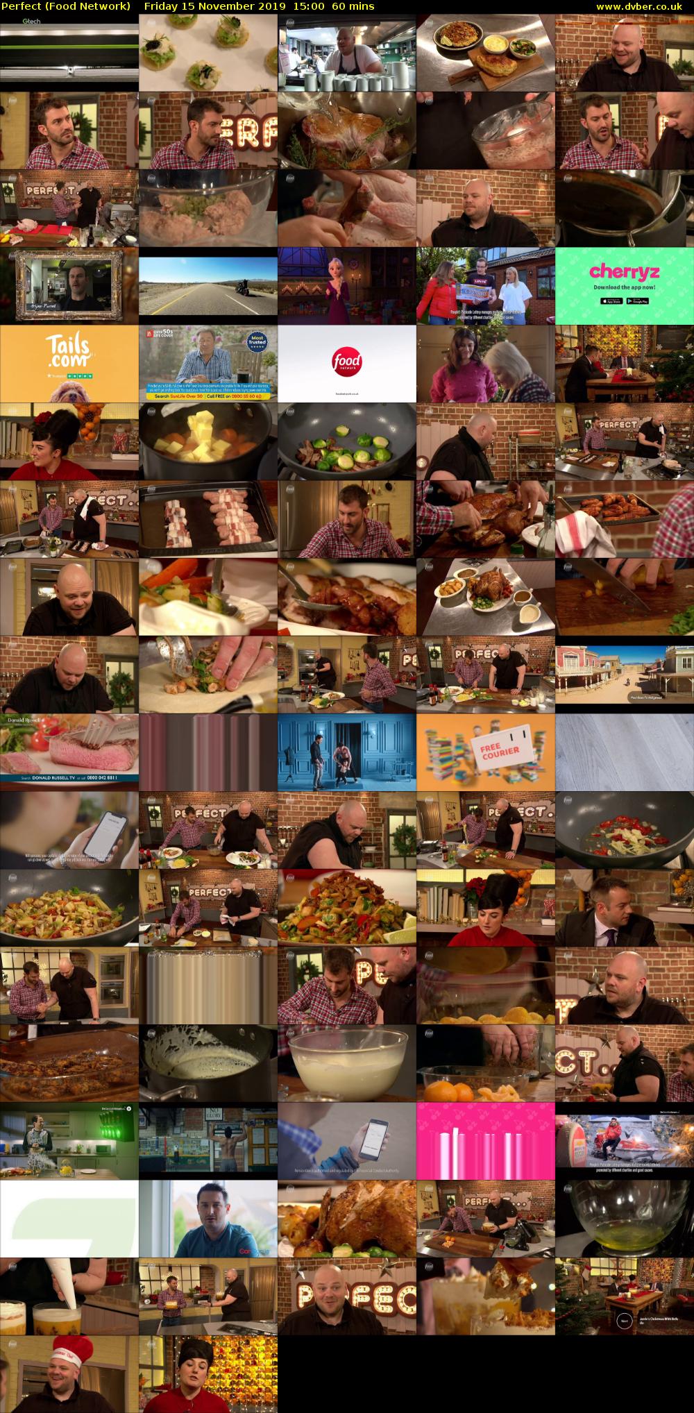Perfect (Food Network) Friday 15 November 2019 15:00 - 16:00