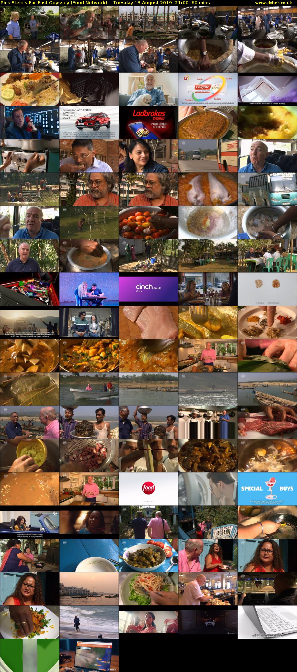 Rick Stein's Far East Odyssey (Food Network) Tuesday 13 August 2019 21:00 - 22:00