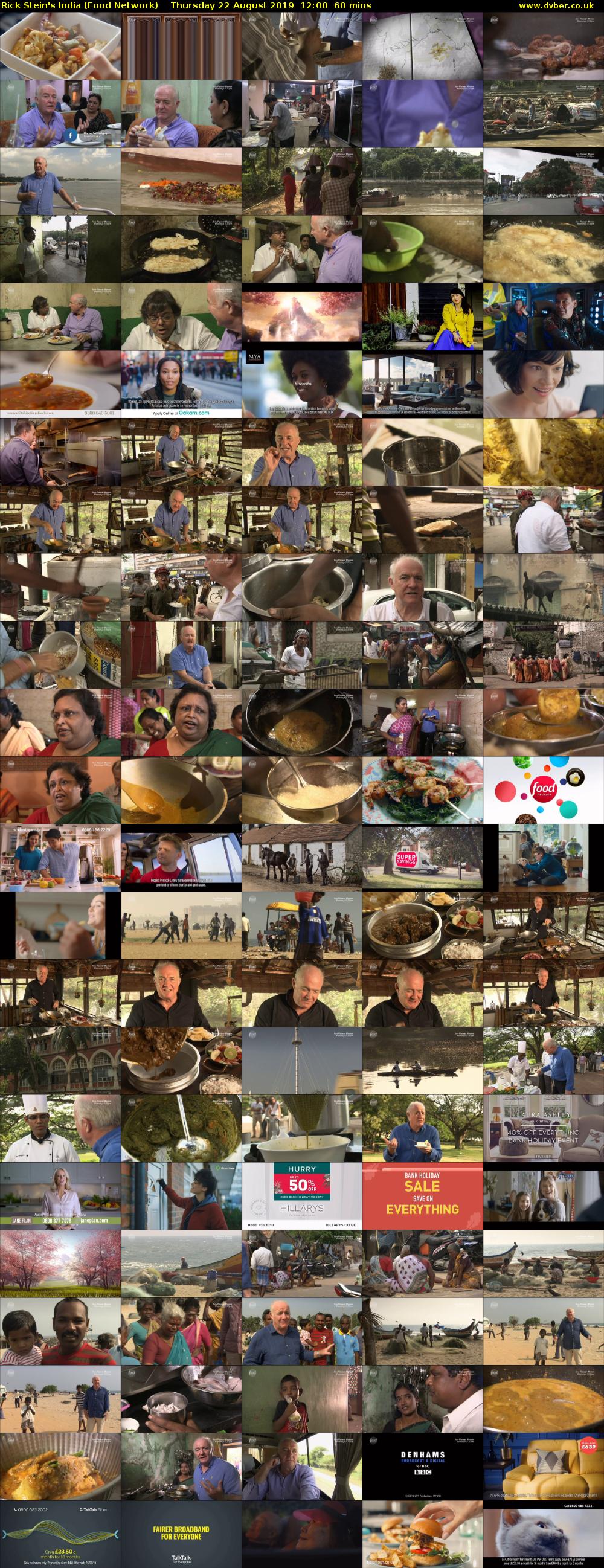 Rick Stein's India (Food Network) Thursday 22 August 2019 12:00 - 13:00