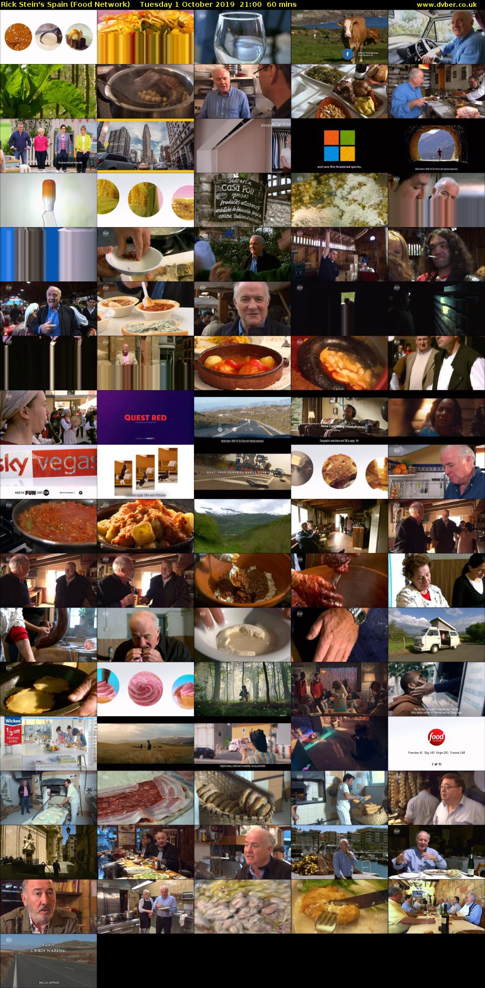 Rick Stein's Spain (Food Network) Tuesday 1 October 2019 21:00 - 22:00