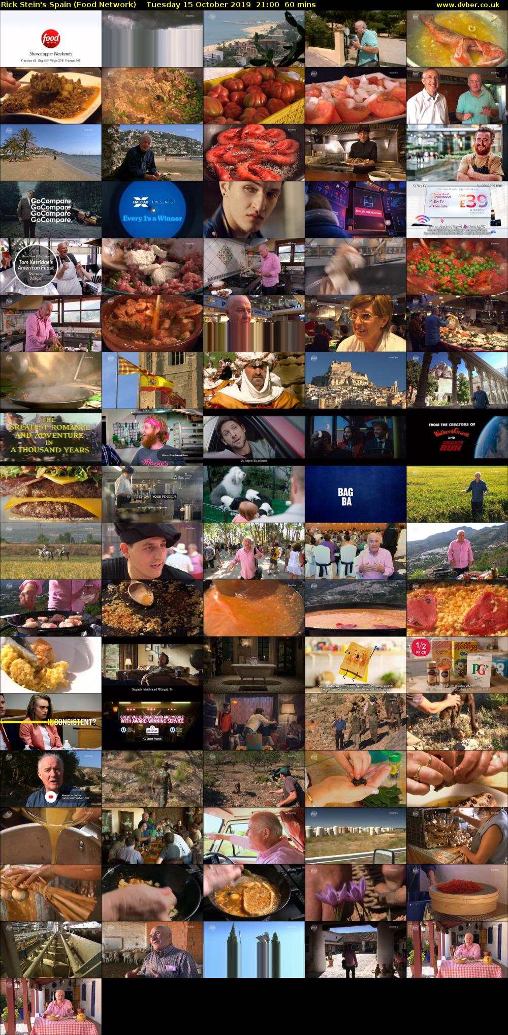 Rick Stein's Spain (Food Network) Tuesday 15 October 2019 21:00 - 22:00