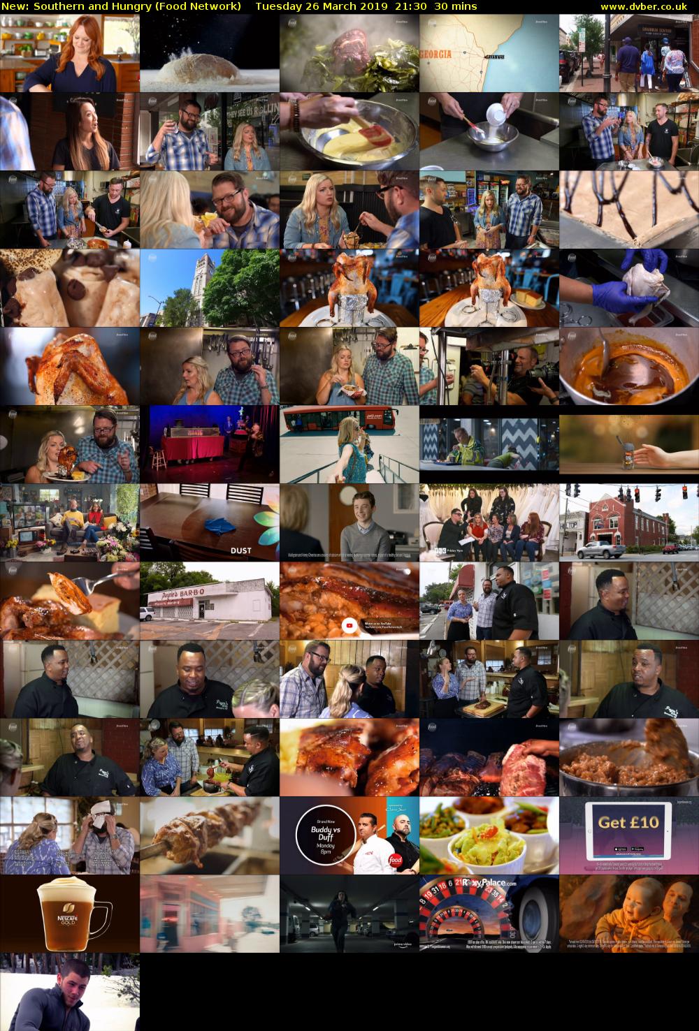 Southern and Hungry (Food Network) Tuesday 26 March 2019 21:30 - 22:00
