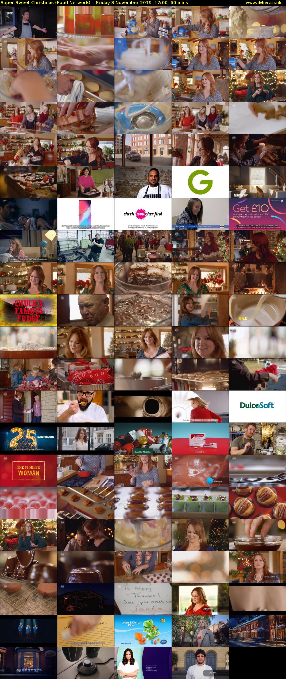 Super Sweet Christmas (Food Network) Friday 8 November 2019 17:00 - 18:00