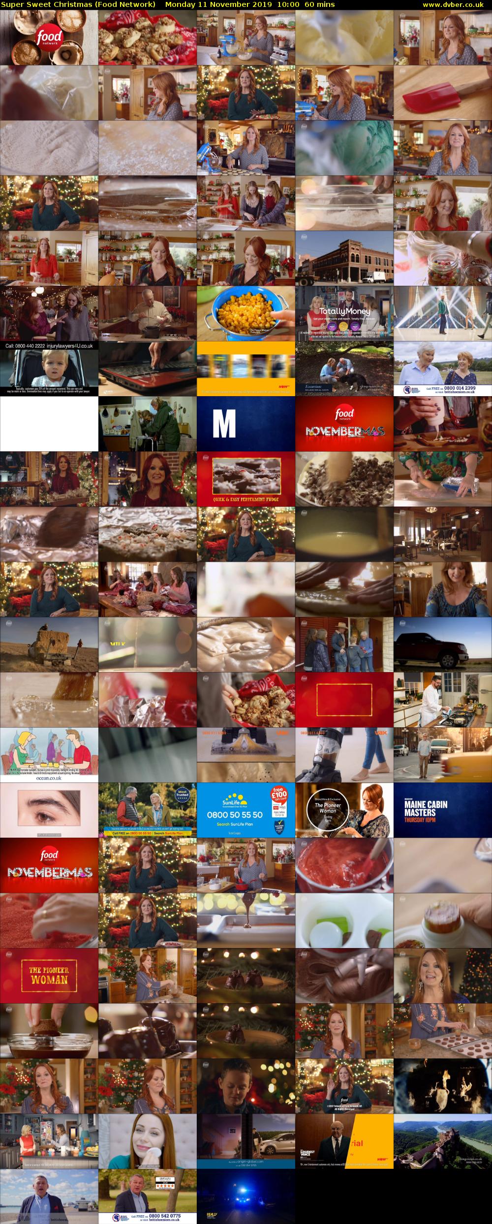 Super Sweet Christmas (Food Network) Monday 11 November 2019 10:00 - 11:00