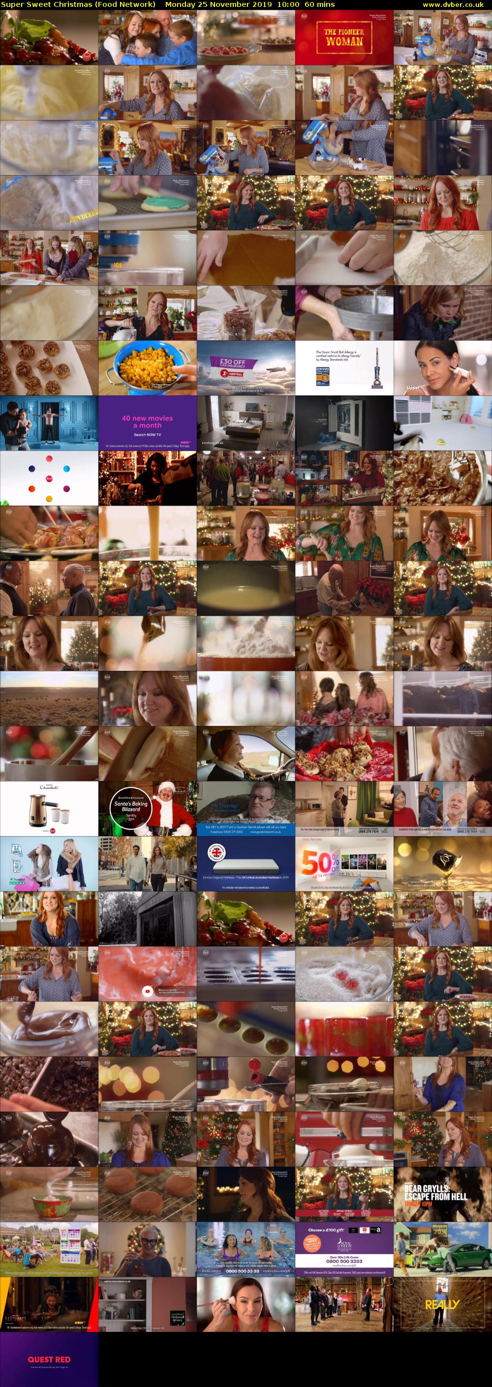 Super Sweet Christmas (Food Network) Monday 25 November 2019 10:00 - 11:00