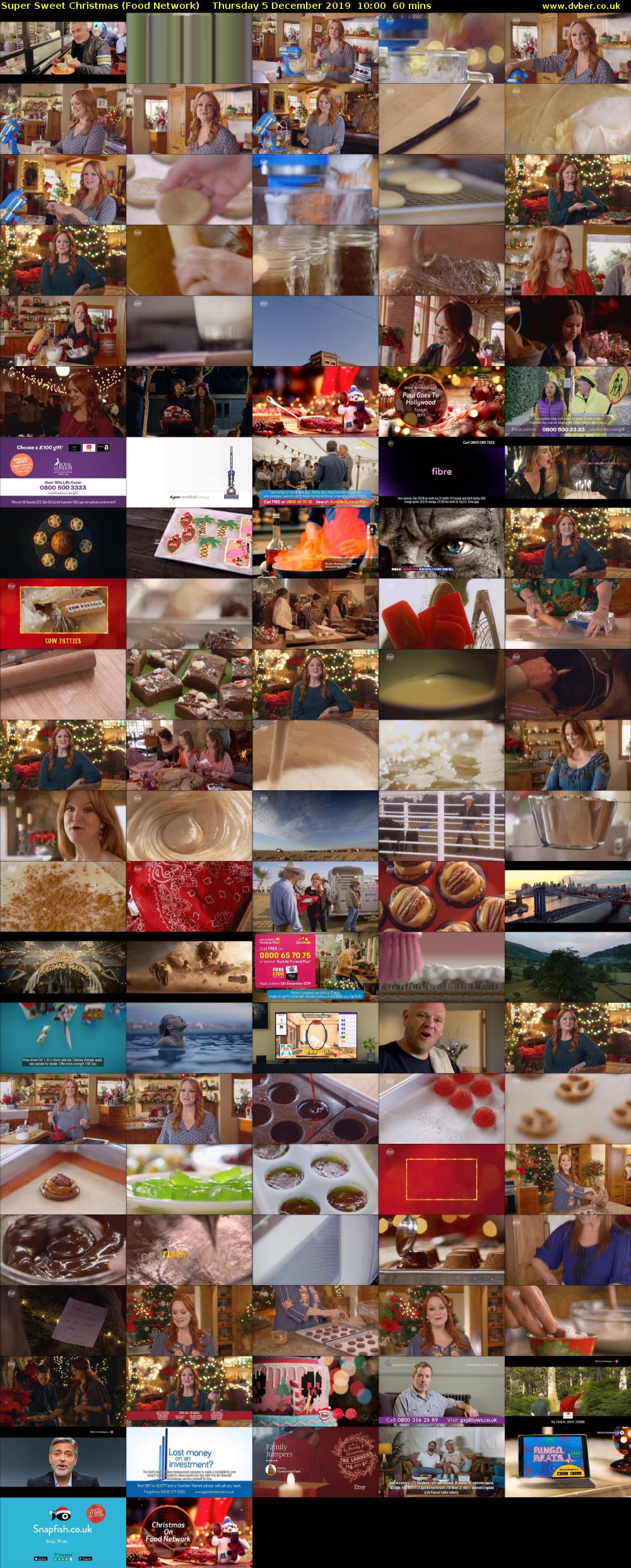 Super Sweet Christmas (Food Network) Thursday 5 December 2019 10:00 - 11:00