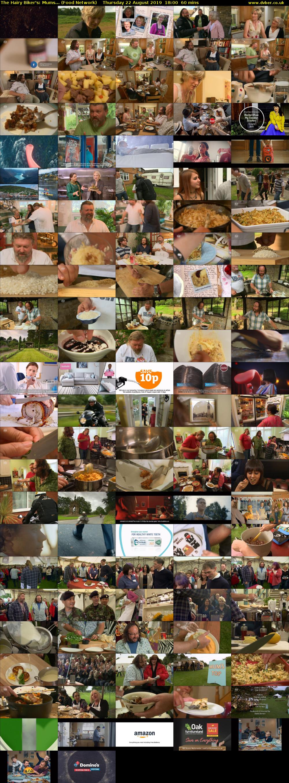 The Hairy Biker's: Mums... (Food Network) Thursday 22 August 2019 18:00 - 19:00