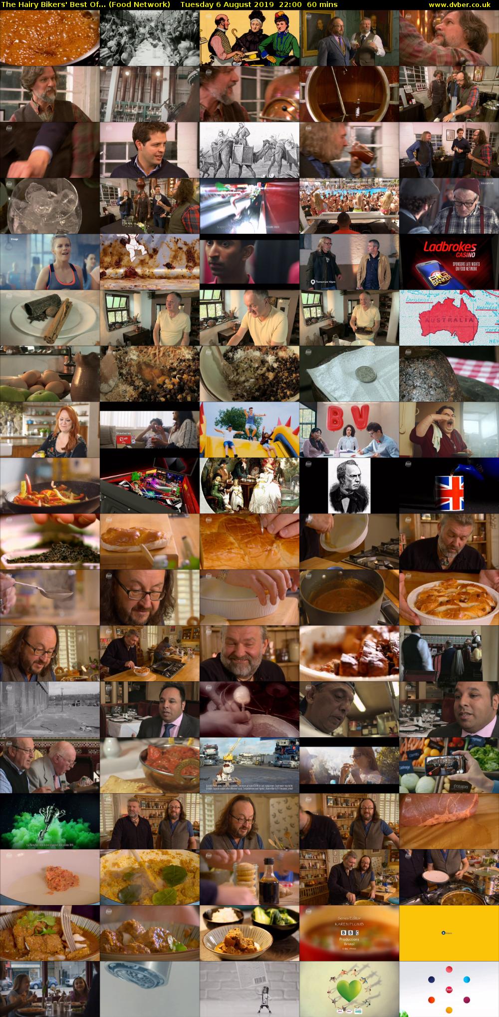The Hairy Bikers' Best Of... (Food Network) Tuesday 6 August 2019 22:00 - 23:00