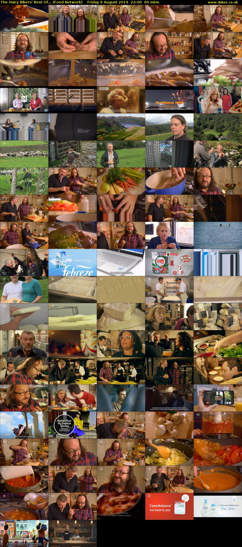 The Hairy Bikers' Best Of... (Food Network) Friday 9 August 2019 22:00 - 23:00