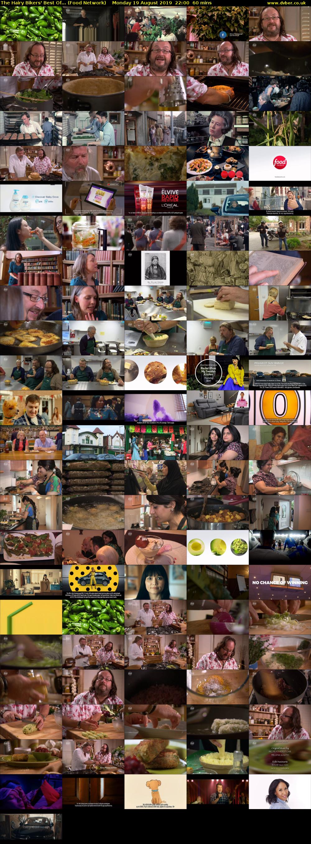 The Hairy Bikers' Best Of... (Food Network) Monday 19 August 2019 22:00 - 23:00
