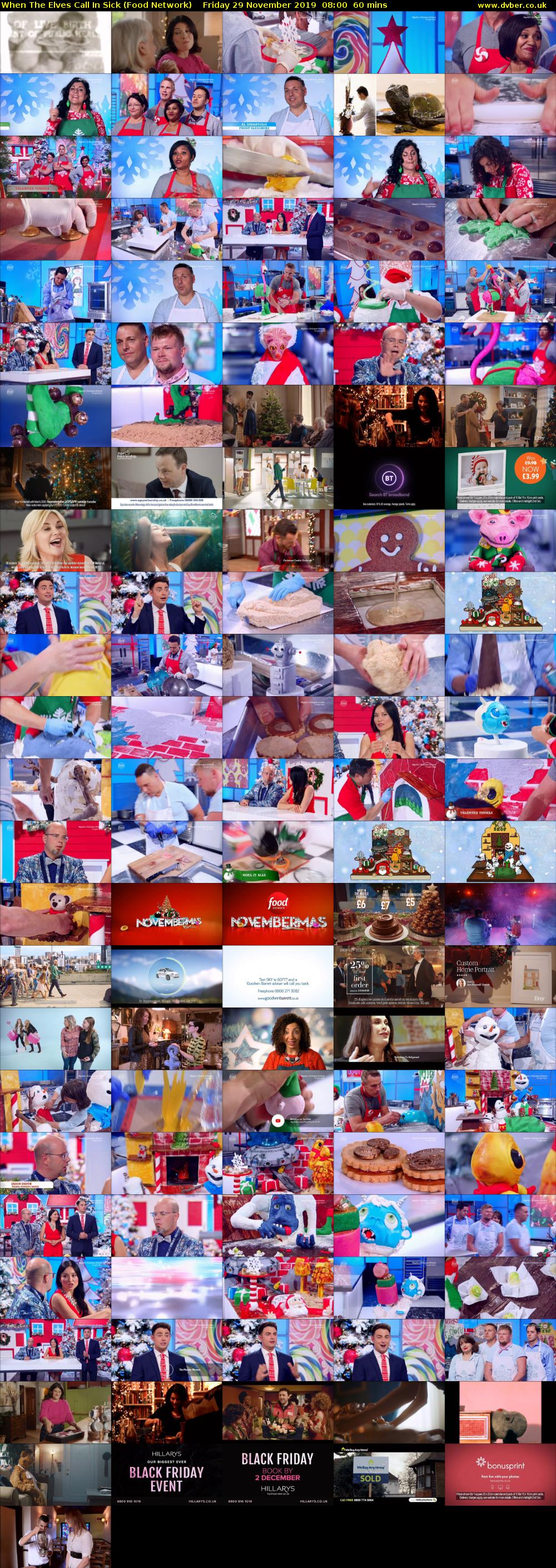 When The Elves Call In Sick (Food Network) Friday 29 November 2019 08:00 - 09:00