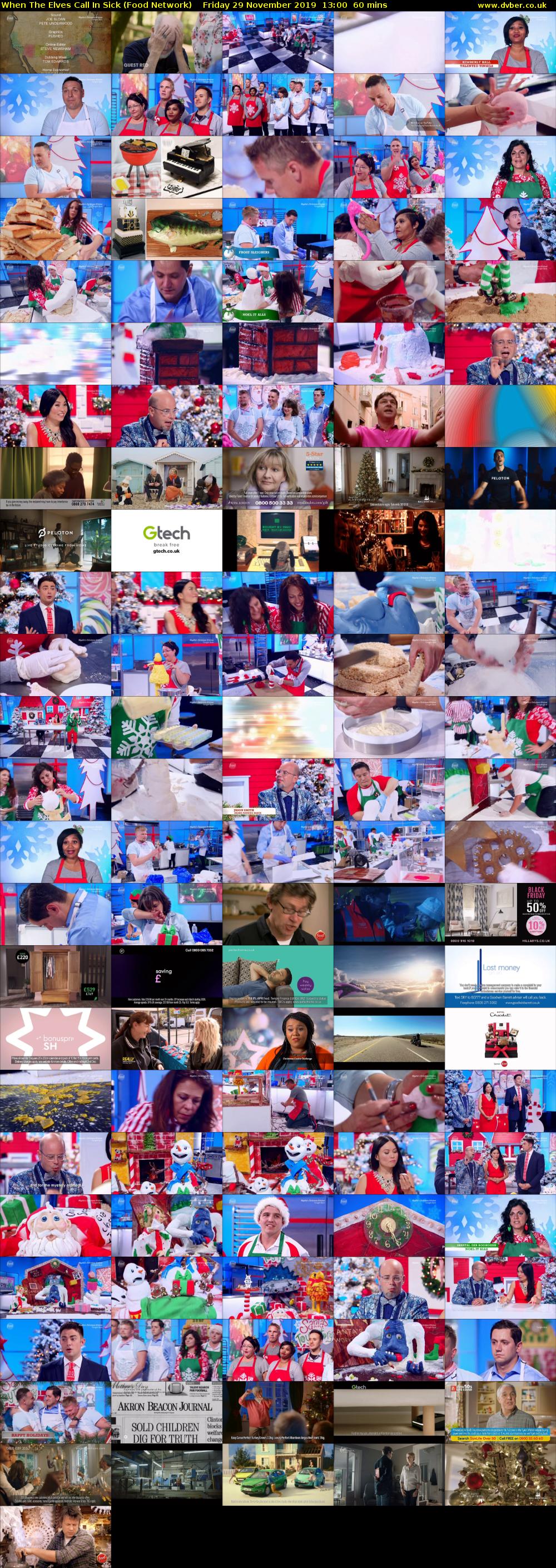 When The Elves Call In Sick (Food Network) Friday 29 November 2019 13:00 - 14:00