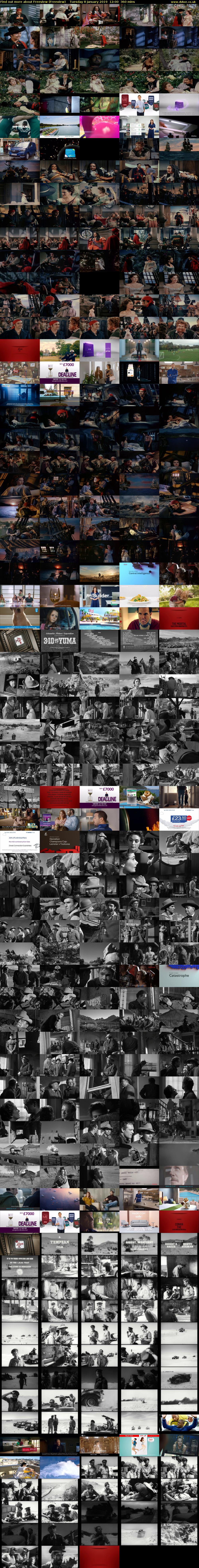 Find out more about Freeview (Freeview) Tuesday 8 January 2019 12:00 - 18:00