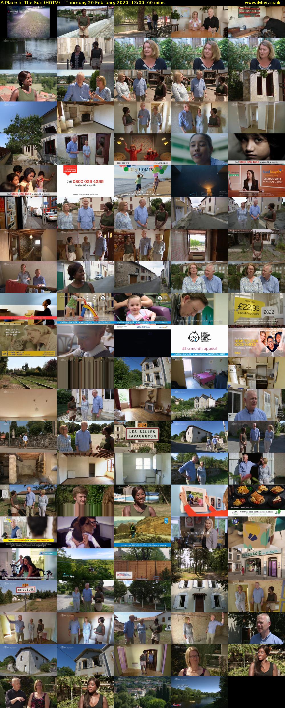 A Place In The Sun (HGTV) Thursday 20 February 2020 13:00 - 14:00