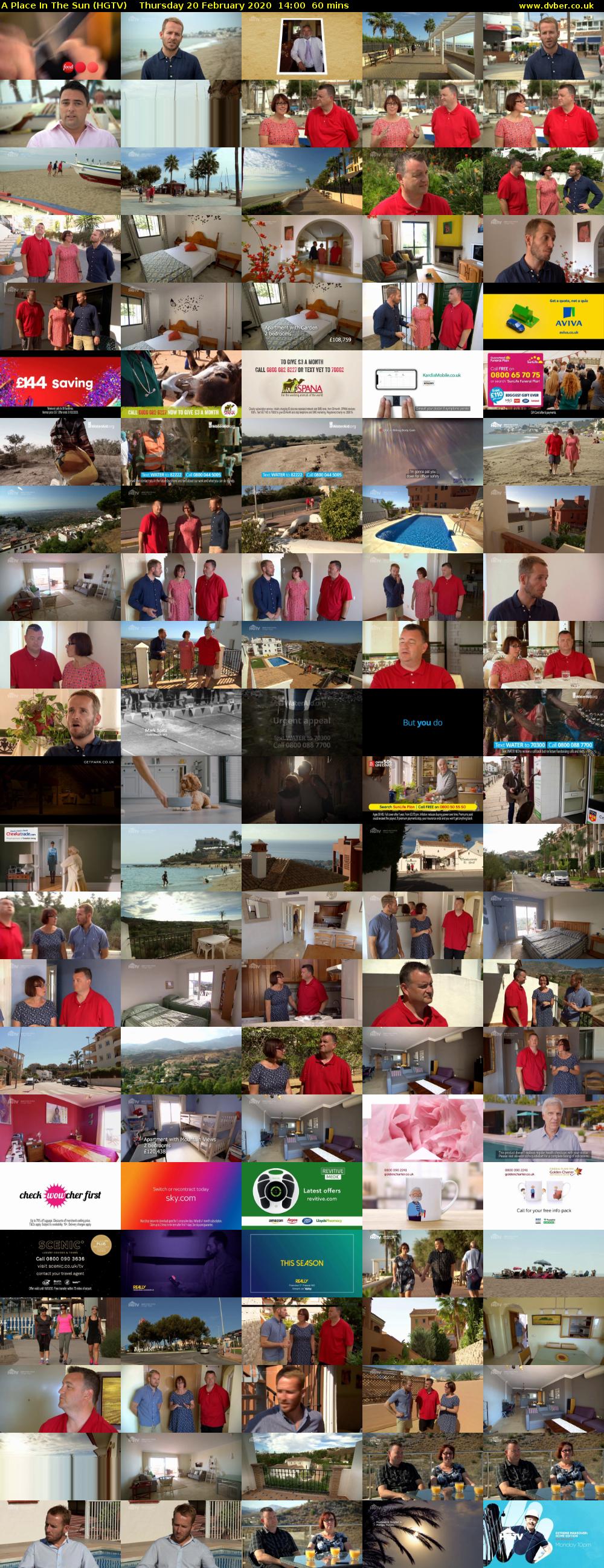 A Place In The Sun (HGTV) Thursday 20 February 2020 14:00 - 15:00