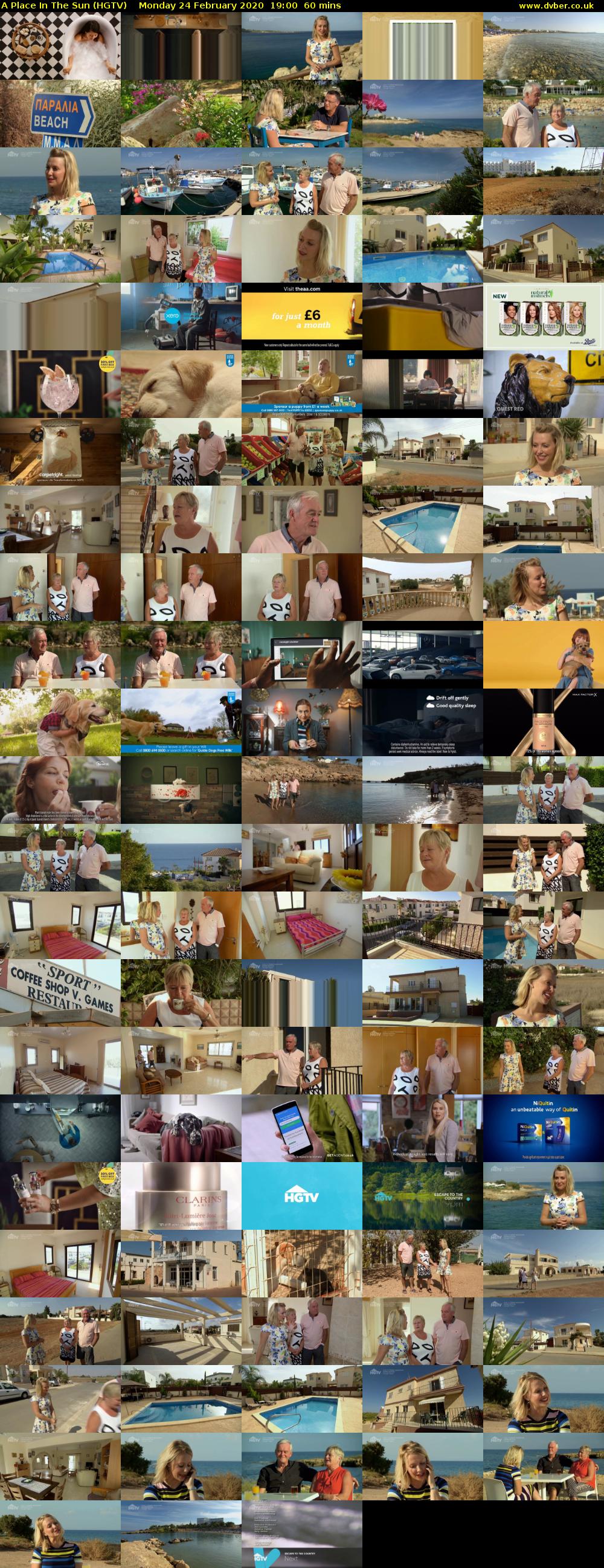 A Place In The Sun (HGTV) Monday 24 February 2020 19:00 - 20:00