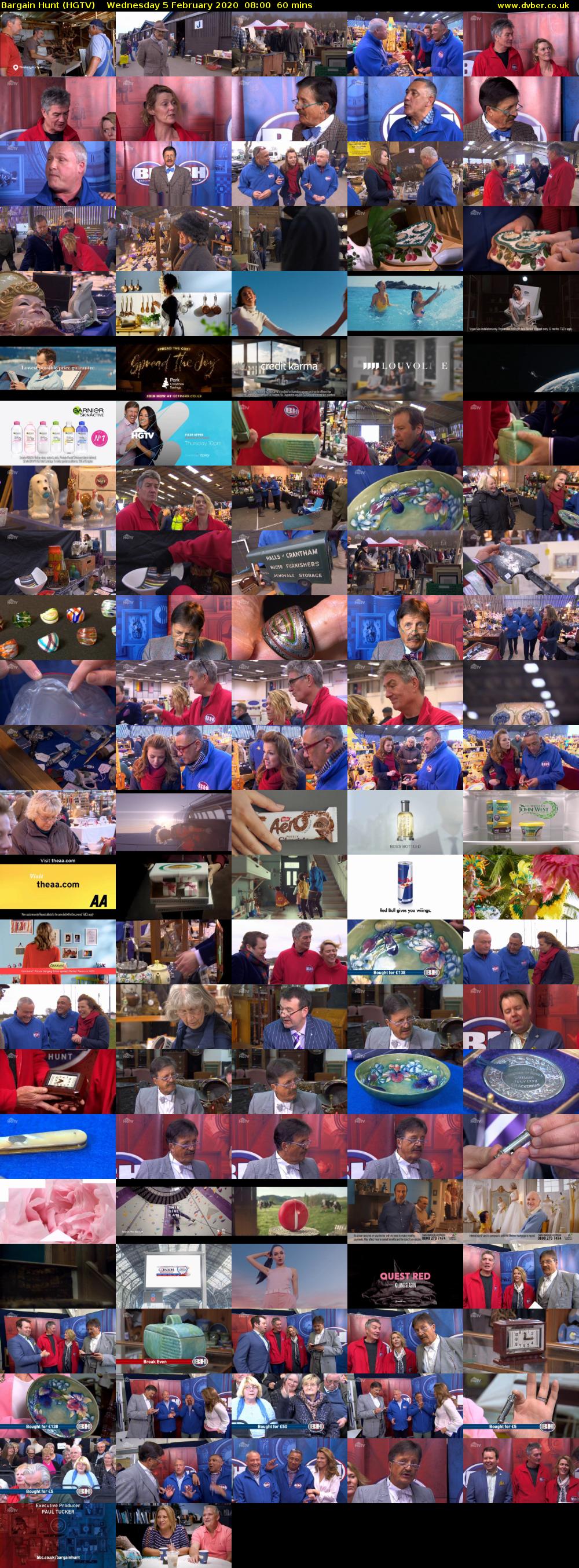 Bargain Hunt (HGTV) Wednesday 5 February 2020 08:00 - 09:00