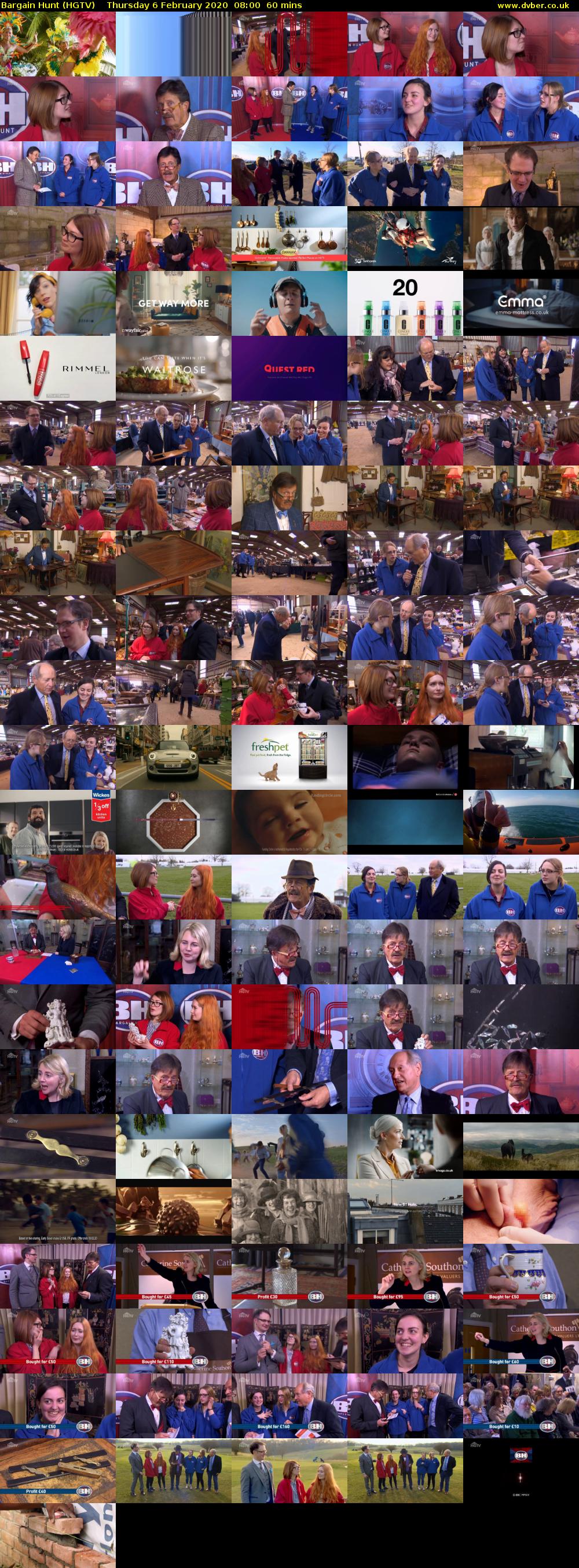 Bargain Hunt (HGTV) Thursday 6 February 2020 08:00 - 09:00