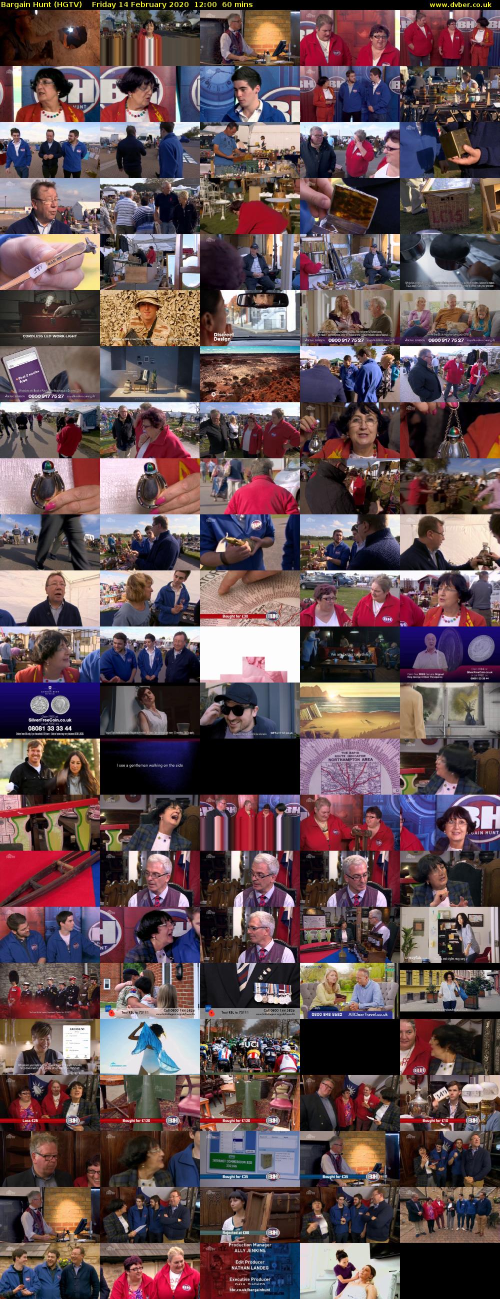 Bargain Hunt (HGTV) Friday 14 February 2020 12:00 - 13:00