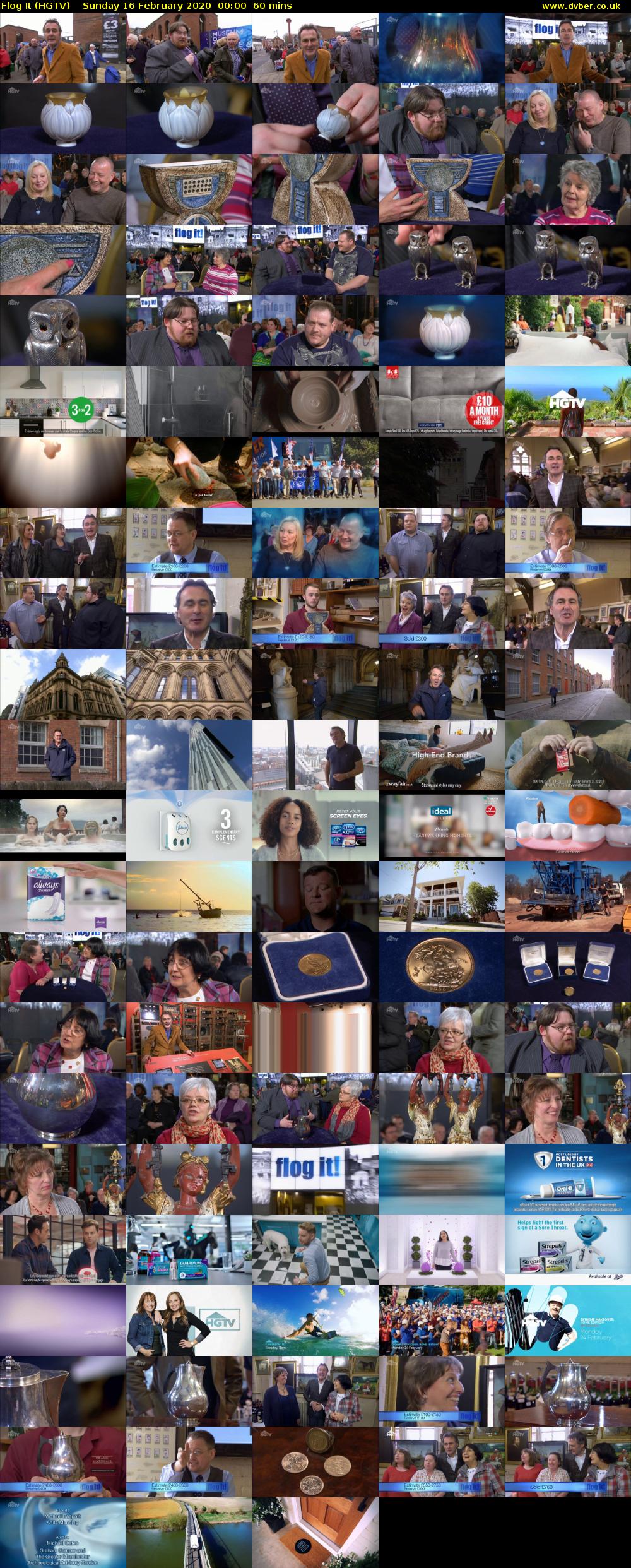 Flog It (HGTV) Sunday 16 February 2020 00:00 - 01:00