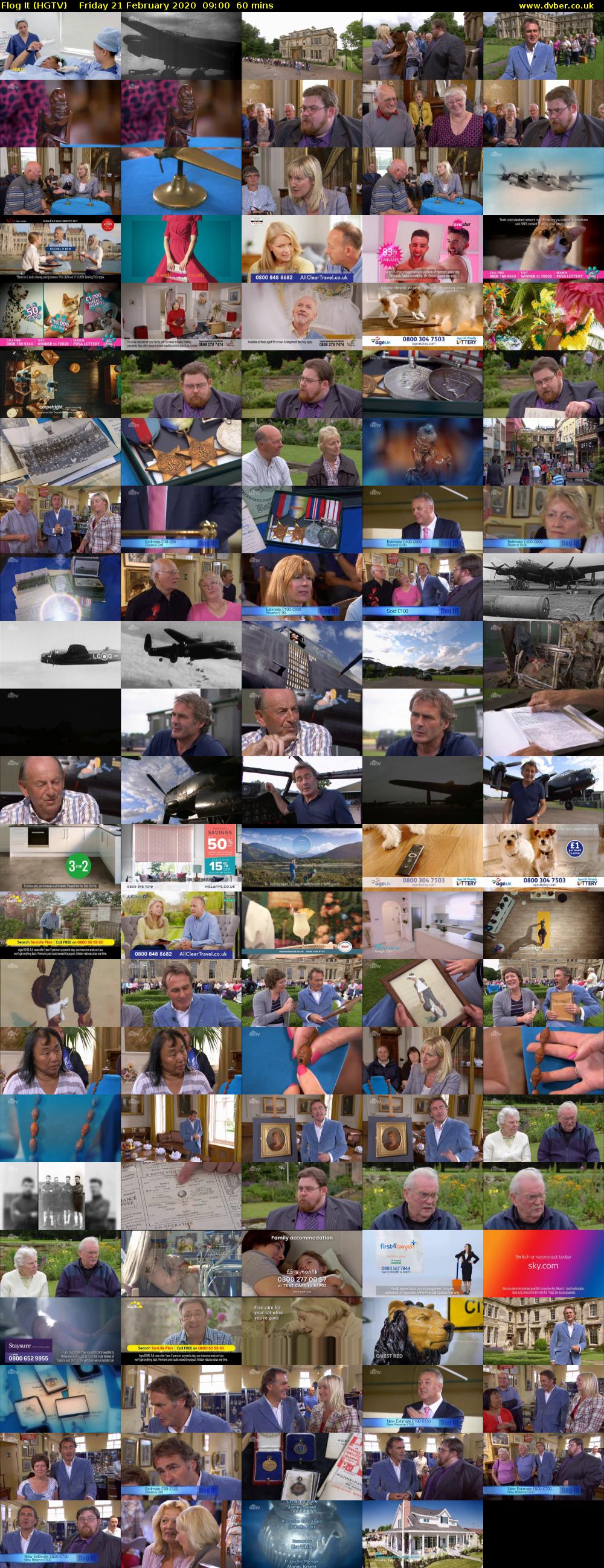 Flog It (HGTV) Friday 21 February 2020 09:00 - 10:00