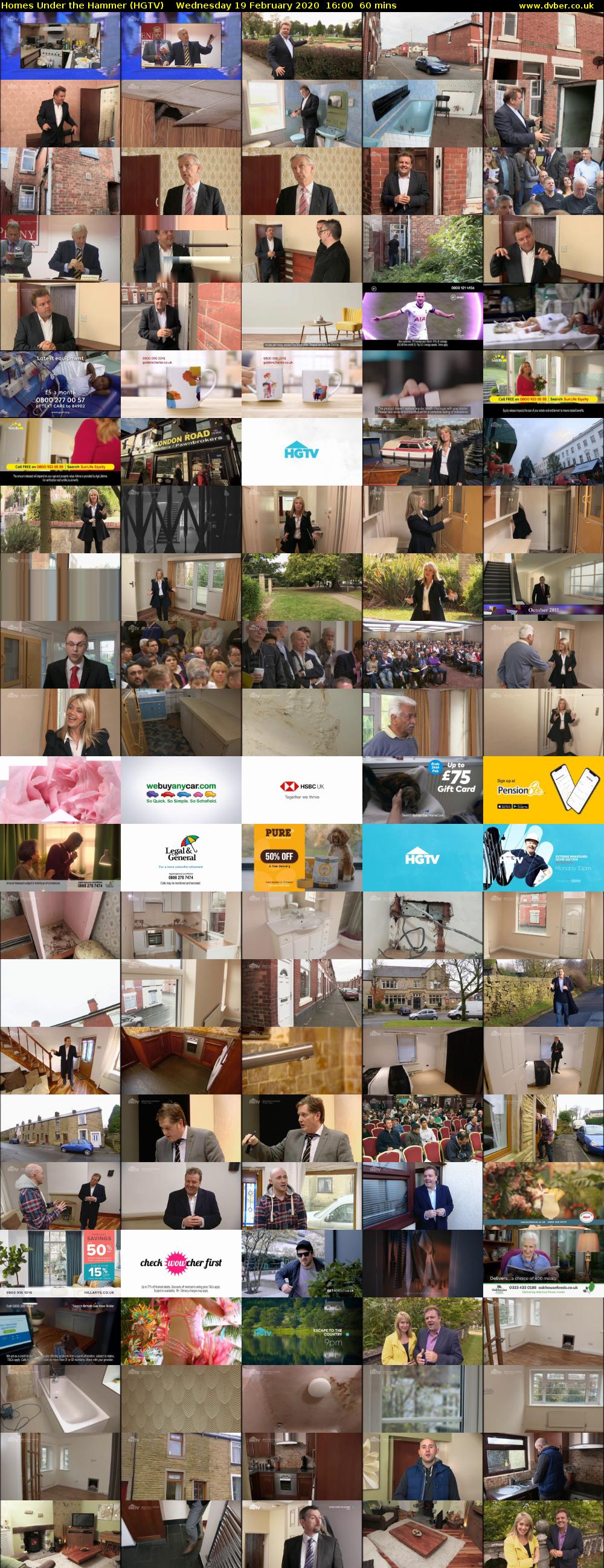 Homes Under the Hammer (HGTV) Wednesday 19 February 2020 16:00 - 17:00
