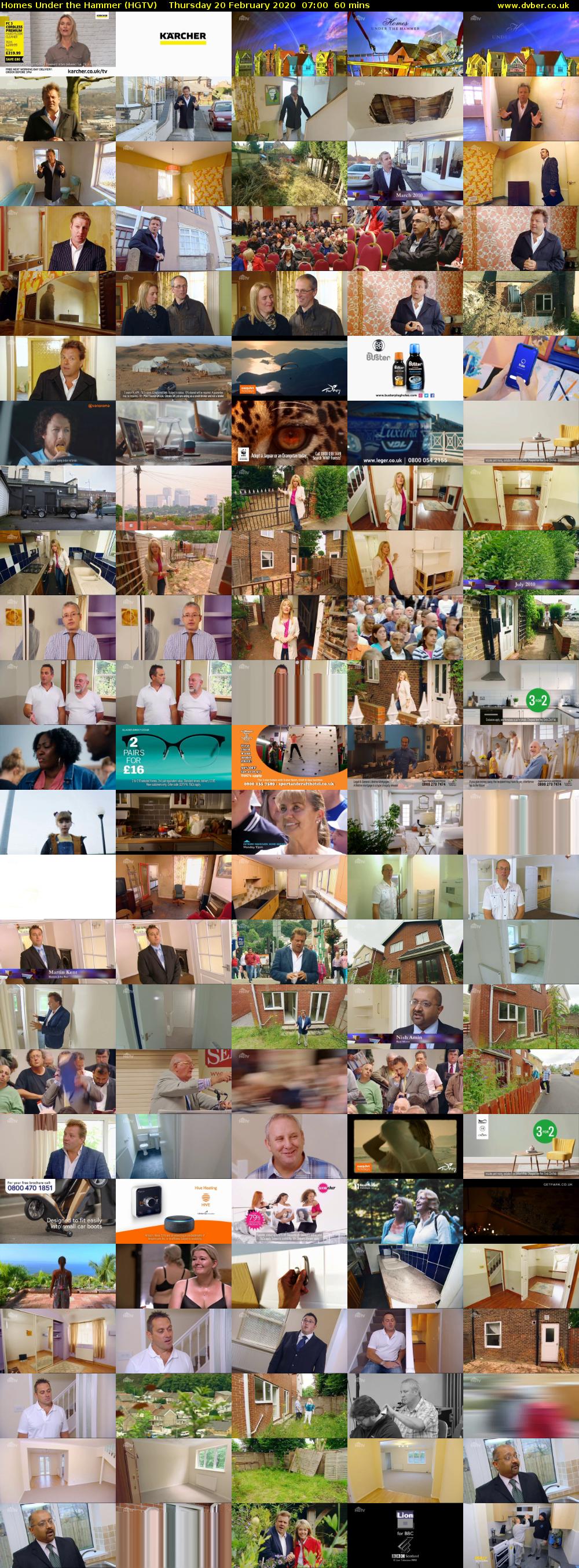 Homes Under the Hammer (HGTV) Thursday 20 February 2020 07:00 - 08:00