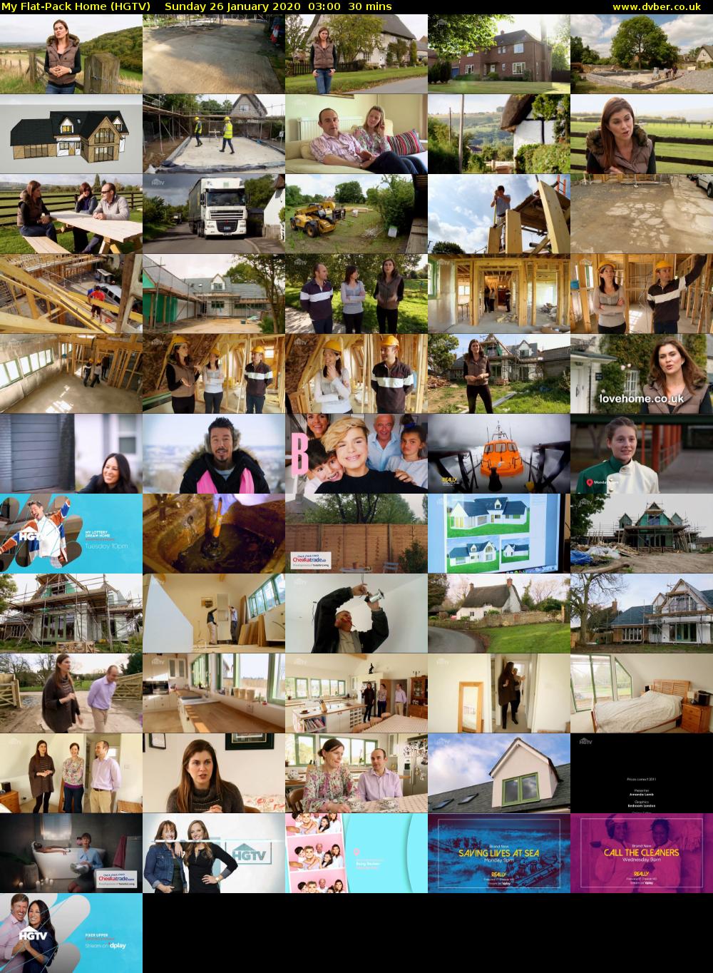 My Flat-Pack Home (HGTV) Sunday 26 January 2020 03:00 - 03:30