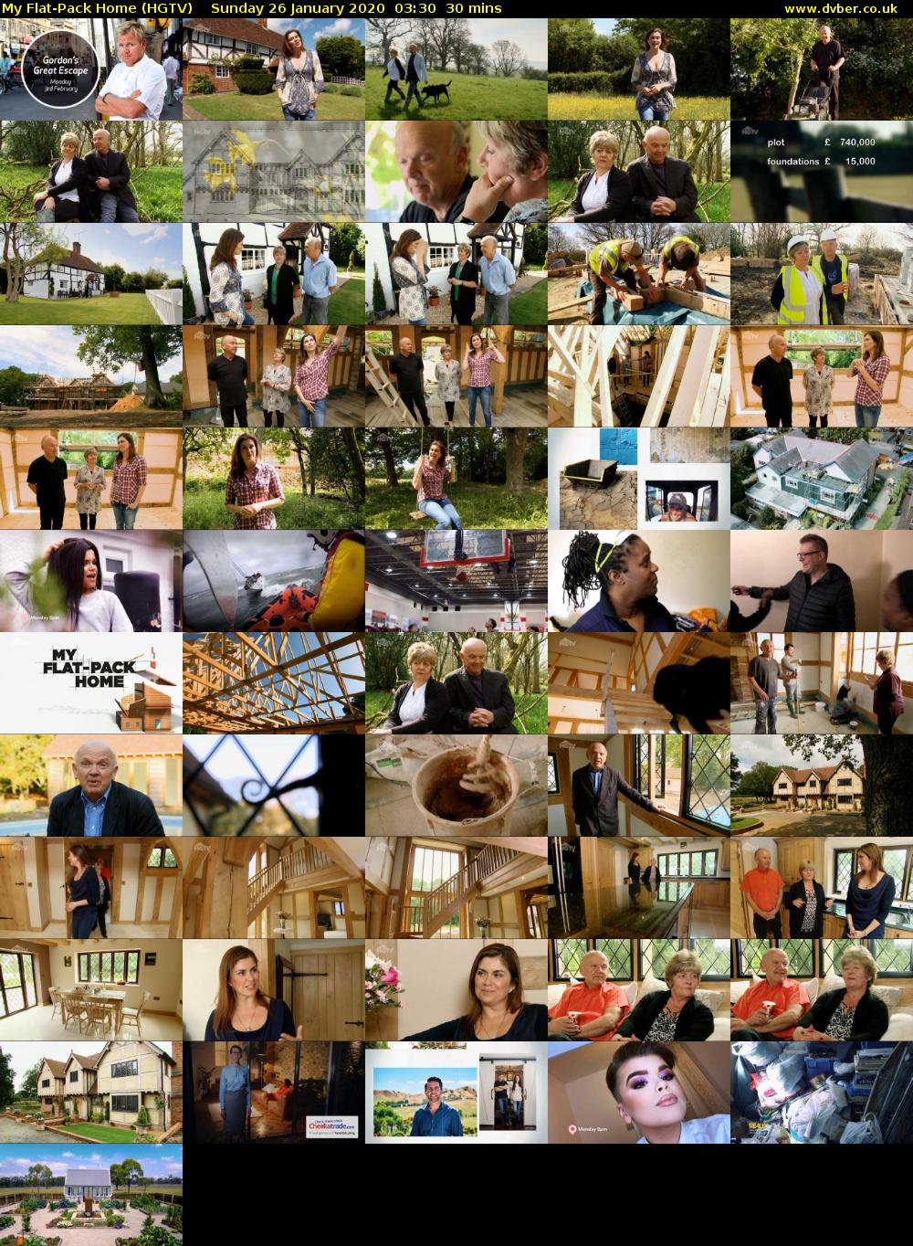 My Flat-Pack Home (HGTV) Sunday 26 January 2020 03:30 - 04:00