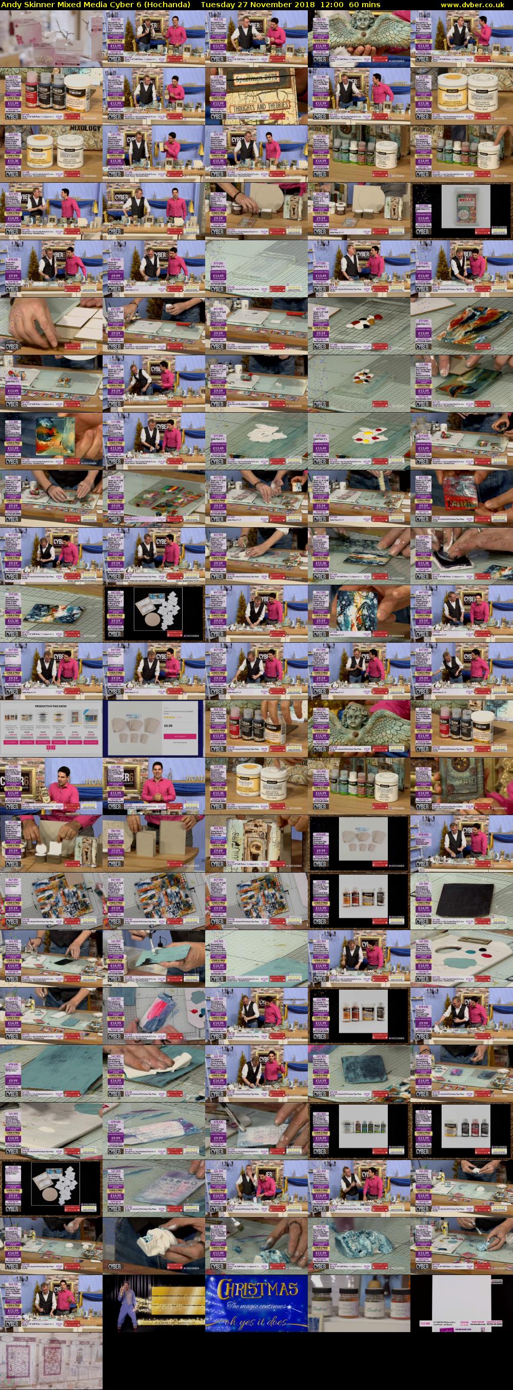 Andy Skinner Mixed Media Cyber 6 (Hochanda) Tuesday 27 November 2018 12:00 - 13:00