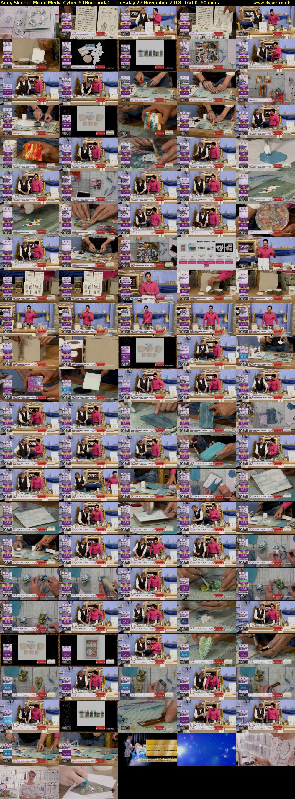 Andy Skinner Mixed Media Cyber 6 (Hochanda) Tuesday 27 November 2018 16:00 - 17:00