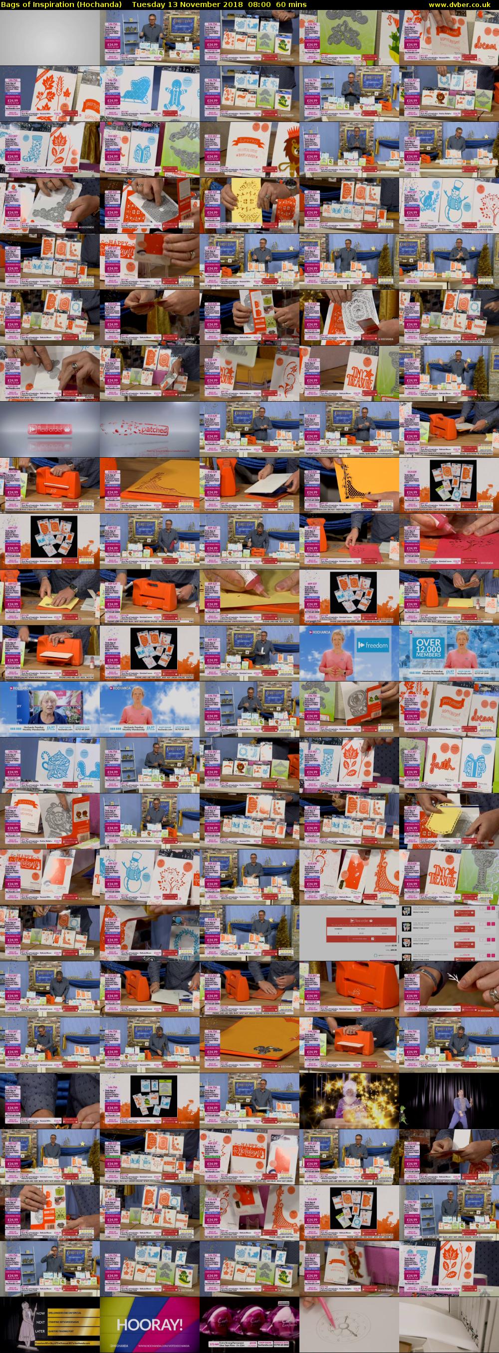 Bags of Inspiration (Hochanda) Tuesday 13 November 2018 08:00 - 09:00