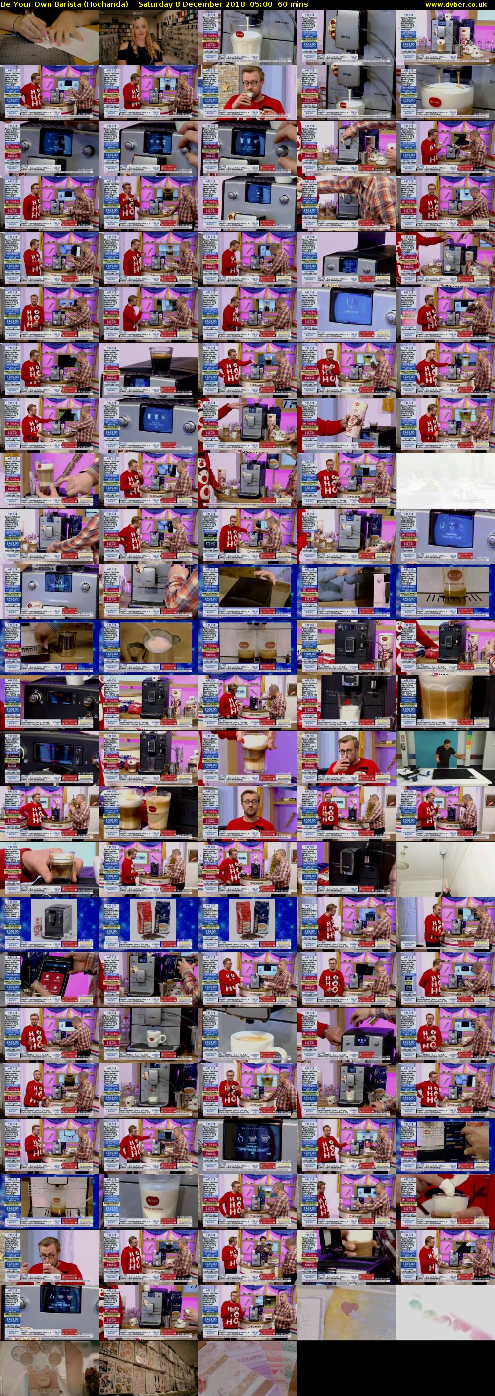 Be Your Own Barista (Hochanda) Saturday 8 December 2018 05:00 - 06:00