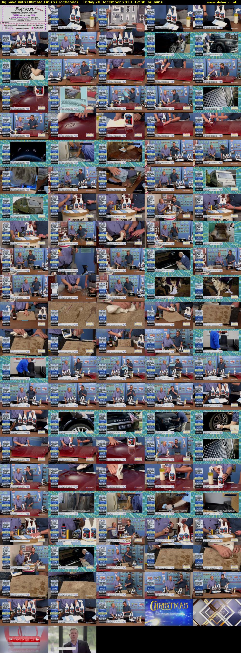 Big Save with Ultimate Finish (Hochanda) Friday 28 December 2018 12:00 - 13:00