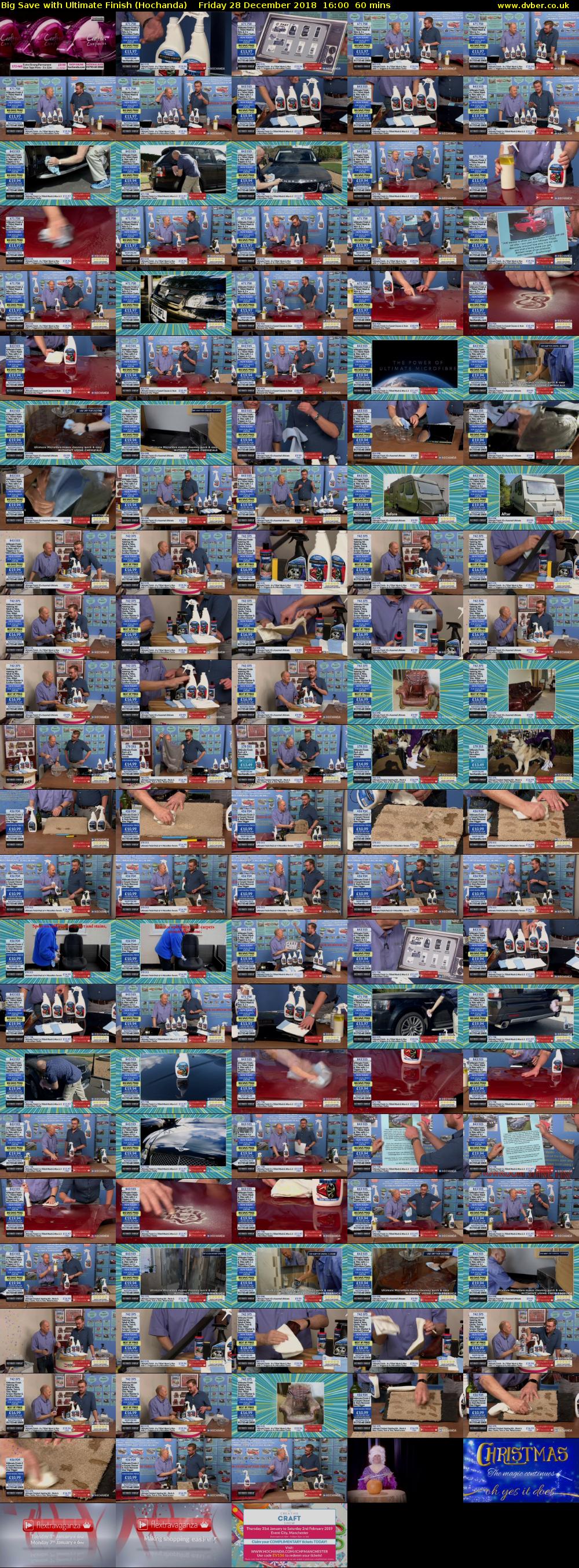 Big Save with Ultimate Finish (Hochanda) Friday 28 December 2018 16:00 - 17:00