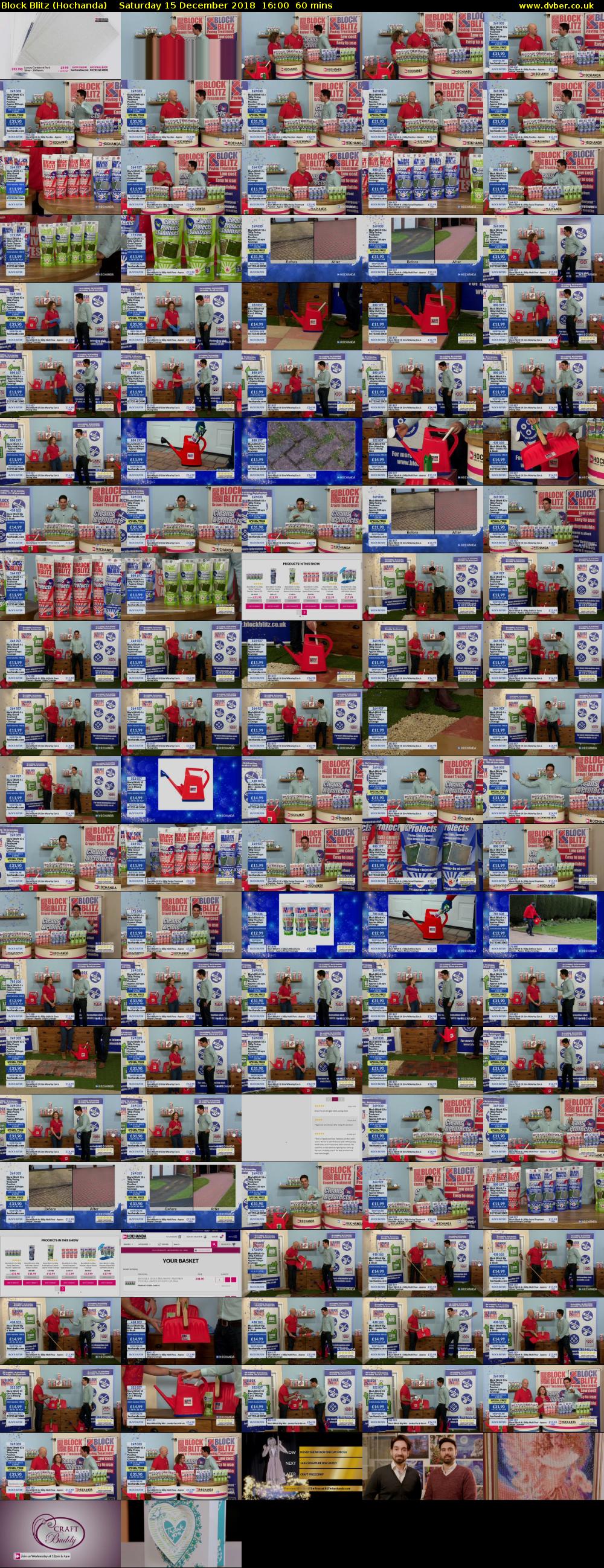 Block Blitz (Hochanda) Saturday 15 December 2018 16:00 - 17:00