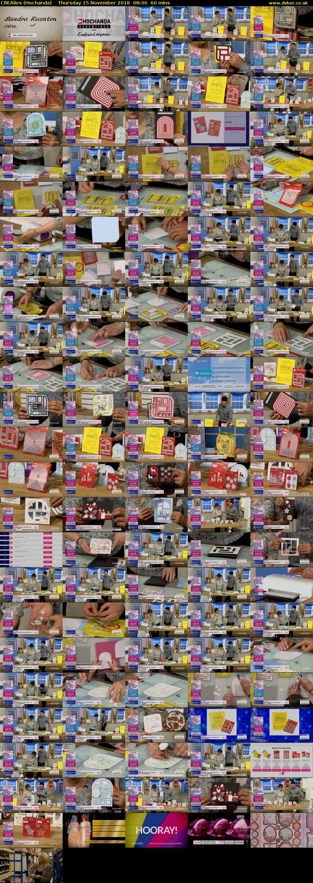 CREAlies (Hochanda) Thursday 15 November 2018 08:00 - 09:00