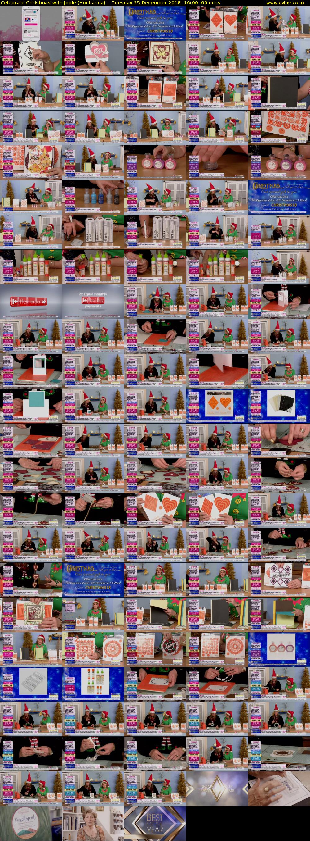 Celebrate Christmas with Jodie (Hochanda) Tuesday 25 December 2018 16:00 - 17:00