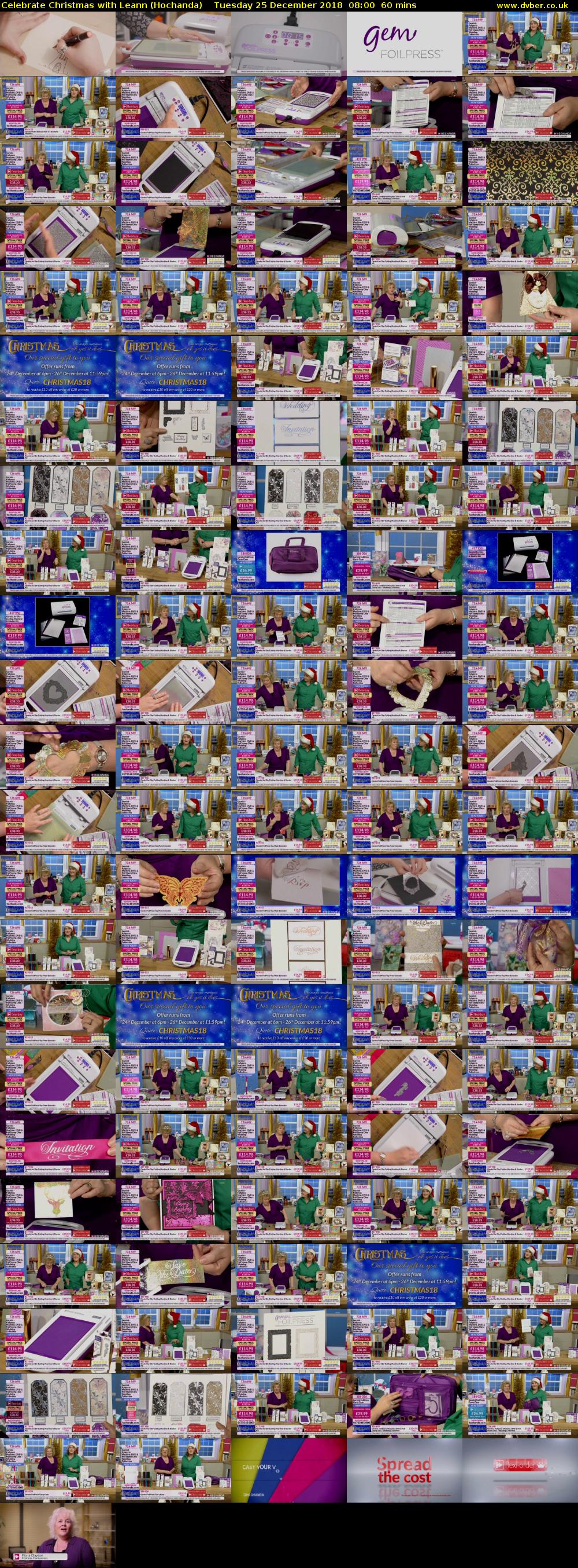 Celebrate Christmas with Leann (Hochanda) Tuesday 25 December 2018 08:00 - 09:00