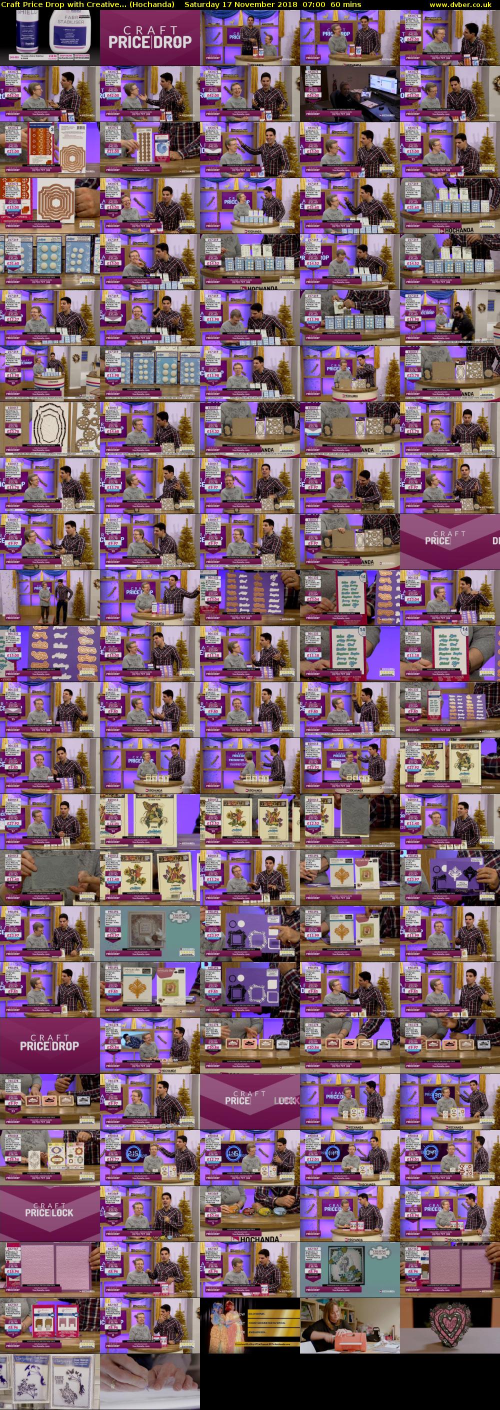 Craft Price Drop with Creative... (Hochanda) Saturday 17 November 2018 07:00 - 08:00