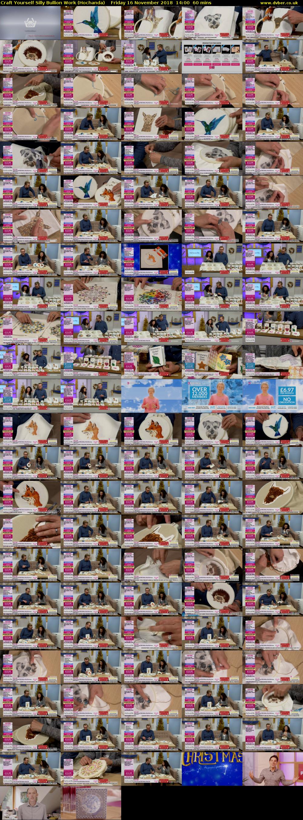 Craft Yourself Silly Bullion Work (Hochanda) Friday 16 November 2018 14:00 - 15:00