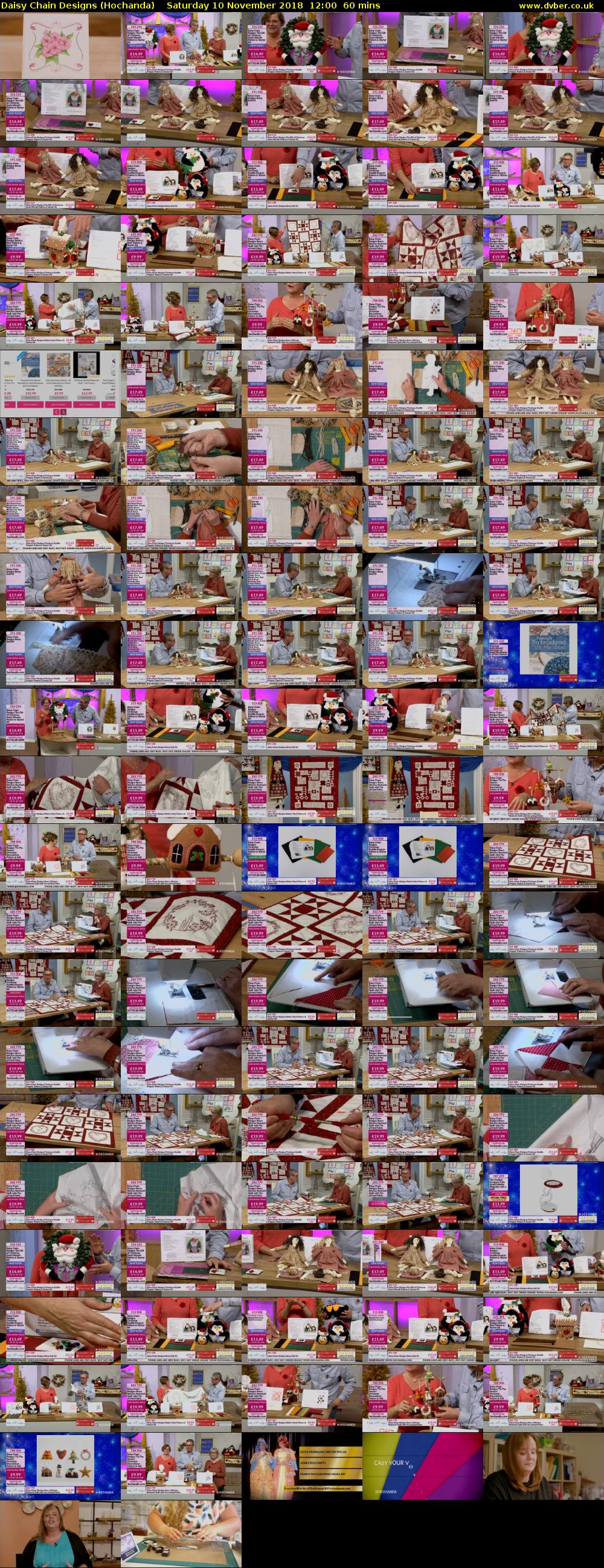 Daisy Chain Designs (Hochanda) Saturday 10 November 2018 12:00 - 13:00