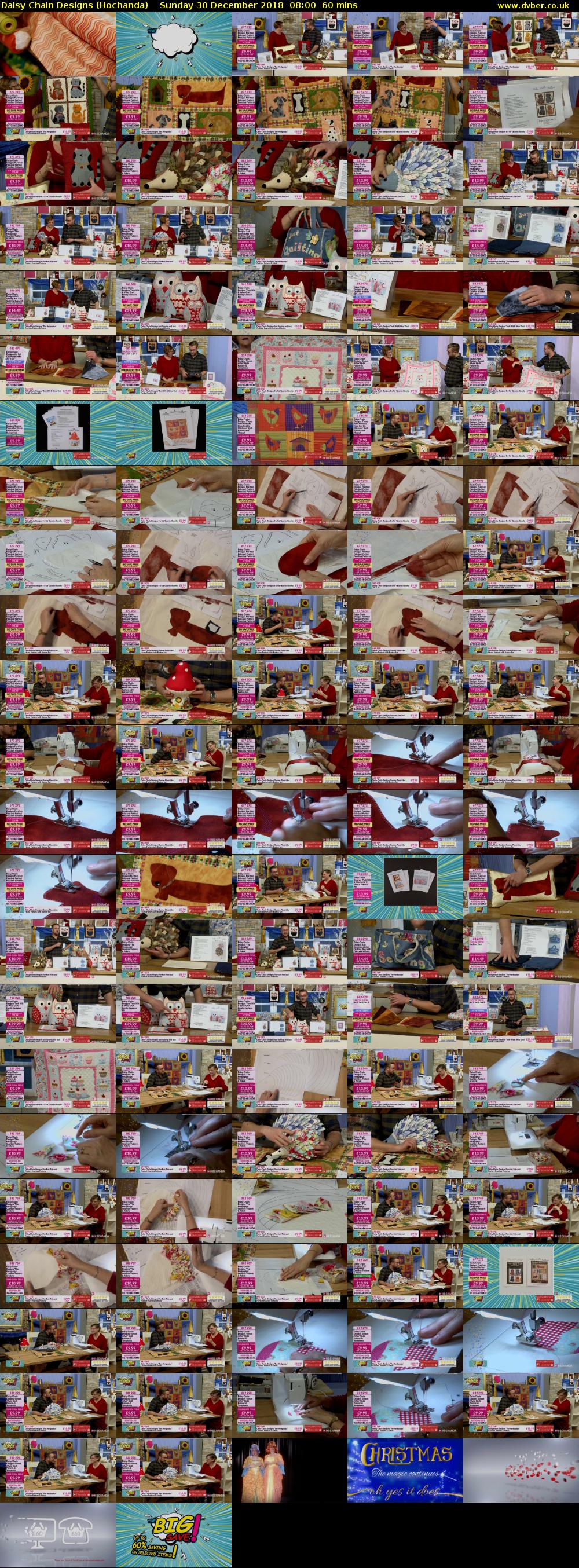 Daisy Chain Designs (Hochanda) Sunday 30 December 2018 08:00 - 09:00