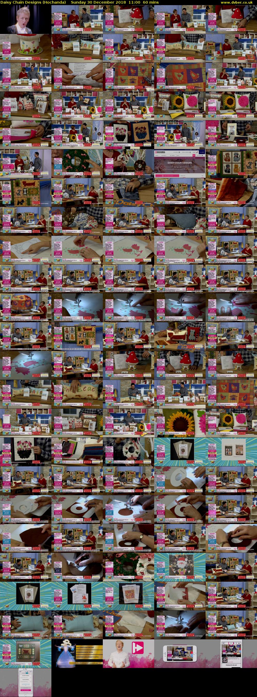 Daisy Chain Designs (Hochanda) Sunday 30 December 2018 11:00 - 12:00