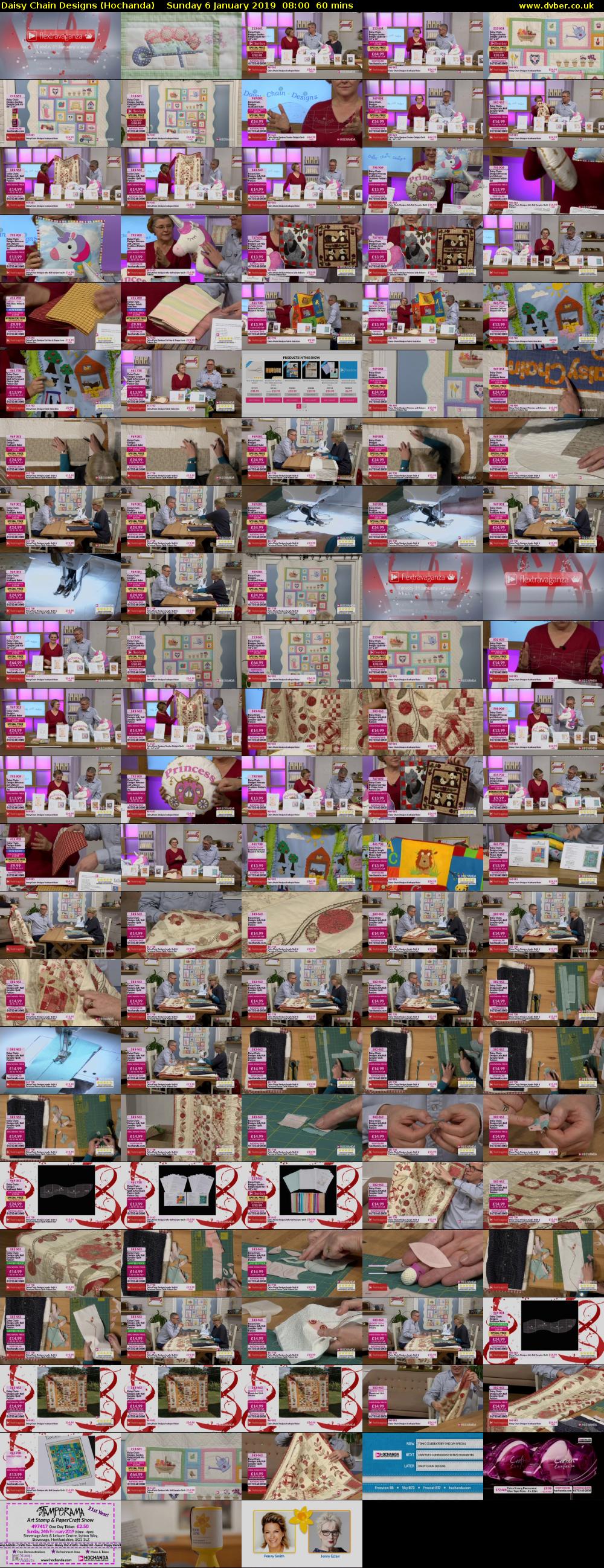 Daisy Chain Designs (Hochanda) Sunday 6 January 2019 08:00 - 09:00