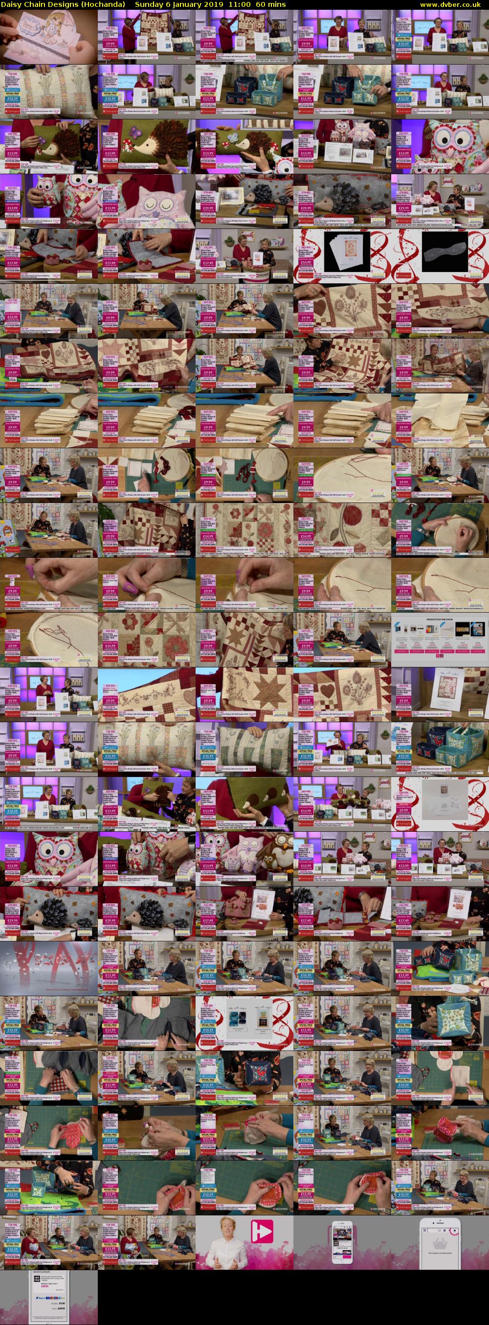 Daisy Chain Designs (Hochanda) Sunday 6 January 2019 11:00 - 12:00